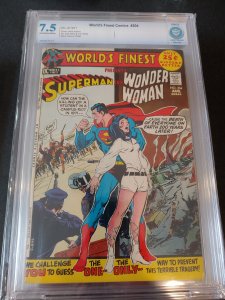 ​WORLD'S FINEST COMICS #204 CBCS 7.5 WONDER WOMAN