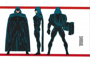 Official Handbook of the Marvel Universe Sheet - Shroud