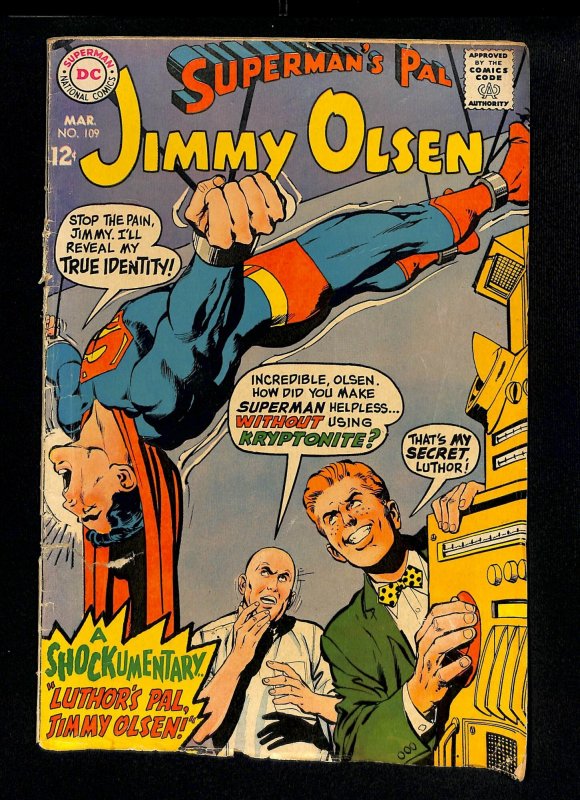 Superman's Pal, Jimmy Olsen #109