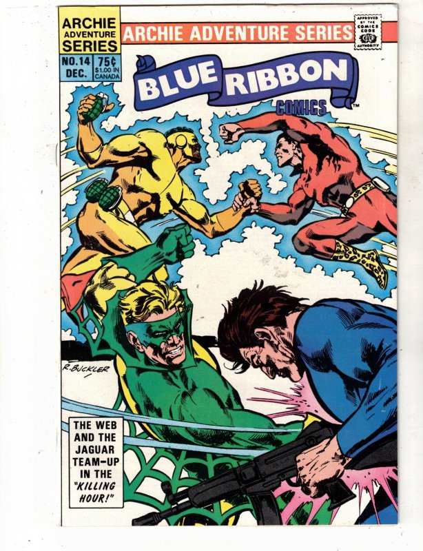 Blue Ribbon Comics #14 (1984) LAST ISSUE! NM+ PRICE DROP! CRUSADERS, HE-MAN BACK