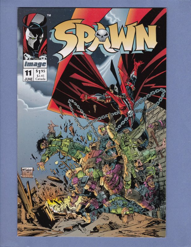 Spawn #11 NM Frank Miller Todd McFarlane Includes Poster Image Comics 1993