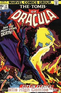 TOMB OF DRACULA (1972 Series)  (MARVEL) #27 Very Good Comics Book