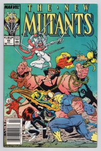 New Mutants #65 Magneto | Freedom Force (Marvel, 1988) VF 