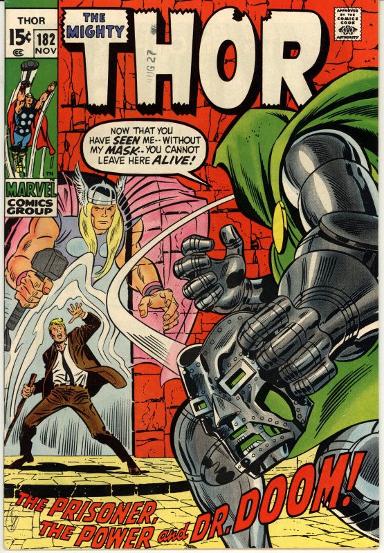 Thor #182 (1970) DOCTOR DOOM!