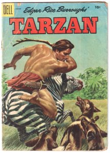 Edgar Rice Burroughs' Tarzan #71 (1955) Tarzan