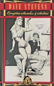 DAVE STEVENS Complete Sketches & Studies HC VARIANT COVER~NEW.