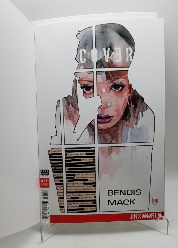 Jinxworld #1 COVER 2018 HBO MAX BENDIS David MACK Blank variant cover C