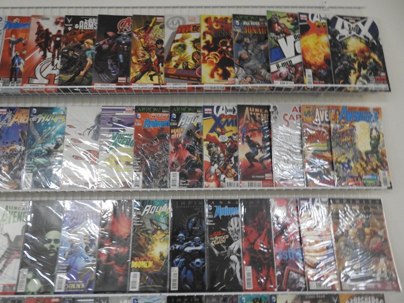Huge Lot 130+ Comics W/Avengers,  Archer and Armstrong,  Jonah Hex+ Avg VF Cond!