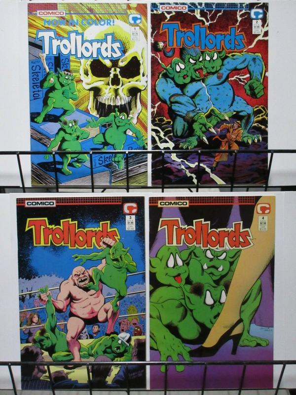 TROLLORDS (1988 C) 1-4  The fellas in color - complete