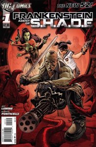 Frankenstein, Agent of S.H.A.D.E. (2011) #1 VF Second Print Variant The New 52!