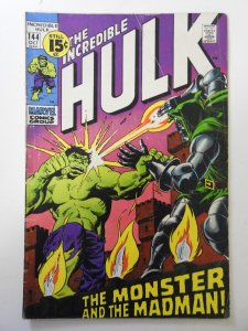 The Incredible Hulk #144 (1971) VG Condition