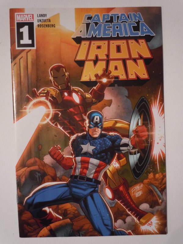 Captain America Iron Man #1 (2022) Walmart Variant