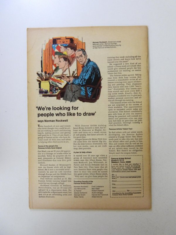 Nick Fury, Agent of SHIELD #7 (1968) FN/VF condition