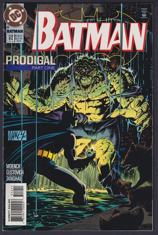 Batman 512 (1994) NM+ DC Comics