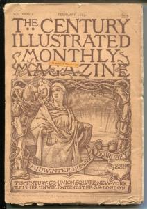 Century Illustrated Monthly Magazine 2/1889-Civil War-pulp format-lynch law-G