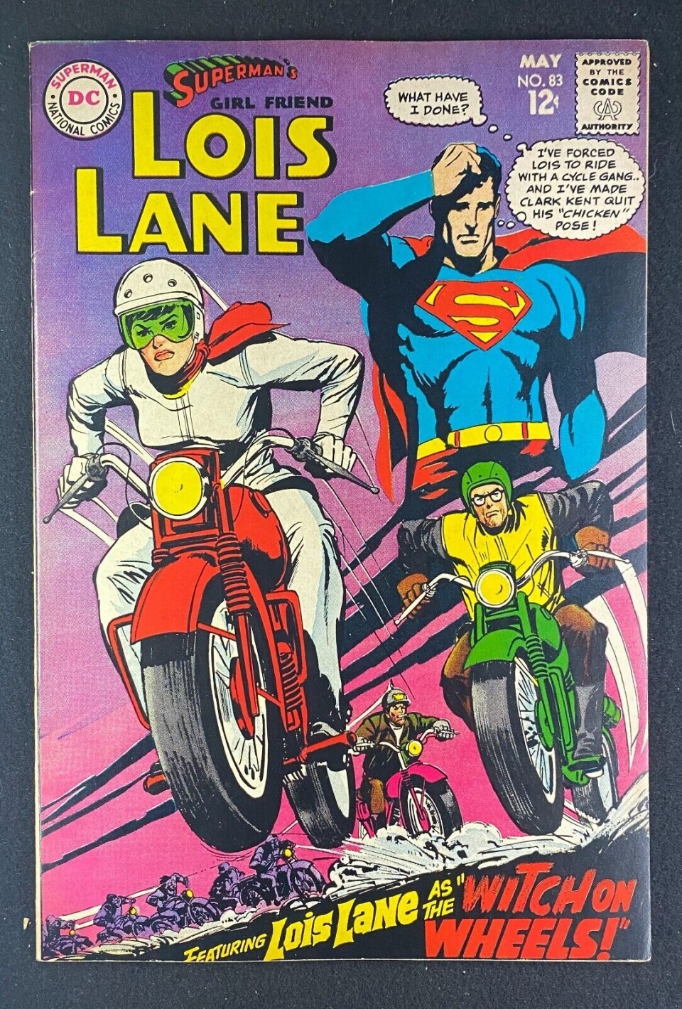 Supermans Girlfriend Lois Lane 1958 83 Vf 75 Neal Adams Cover Comic Books Modern Age