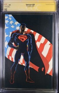 Superman (1984) # 400 (CGC 9.8 SS) Signed Sienkiewicz*Simonson*Janson*Miller CPV