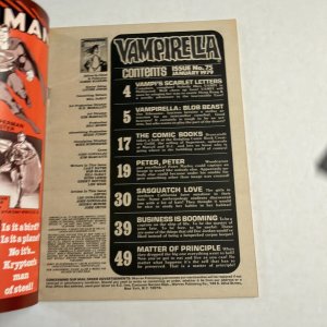 Vampirella #75 Warren Publishing Magazine Comic Horror VF+