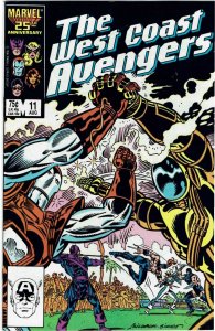 West Coast Avengers #11 (1985 v2) Iron Man NM