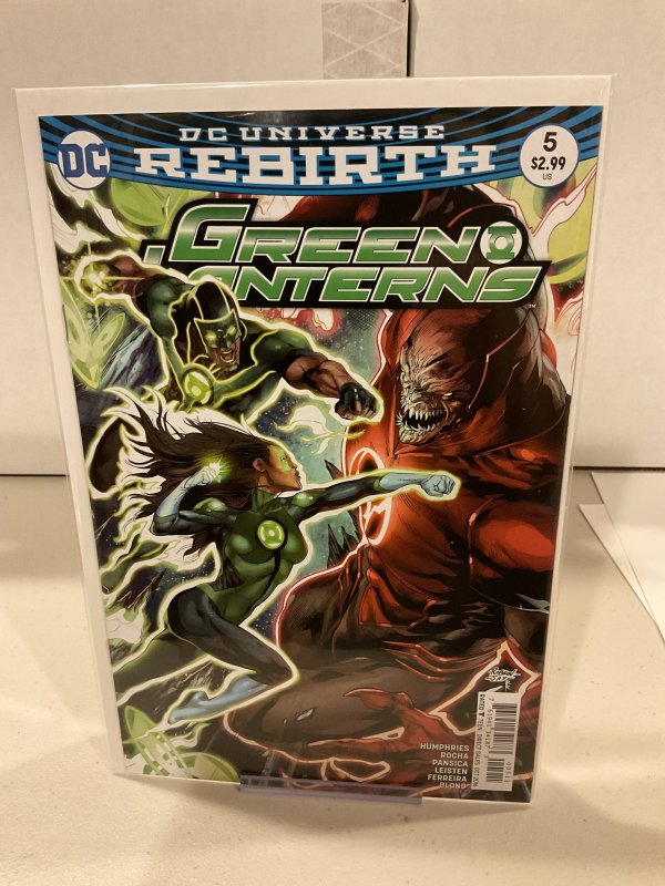 Green Lanterns #5  9.0 (our highest grade)