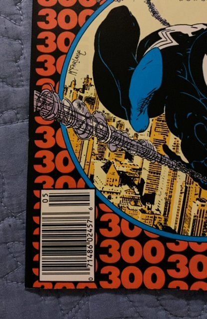 The Amazing Spider-Man #300 Newsstand Cover (1988)