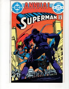 Superman Annual #9 BATMAN Appearance Hi Grade Bronze Age Dc