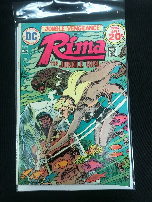 DC JUNGLE RIMA/KORAK 3PC LOT (FN) KUBERT!! 1974