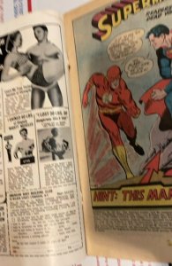 Superman #220 (1969) vs flash who stole his powers