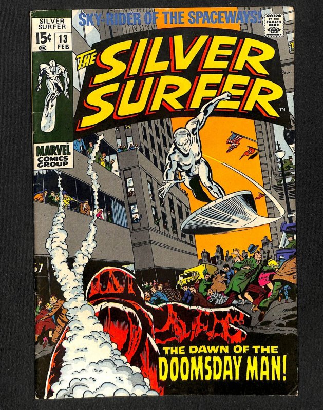 Silver Surfer #13 VG+ 4.5