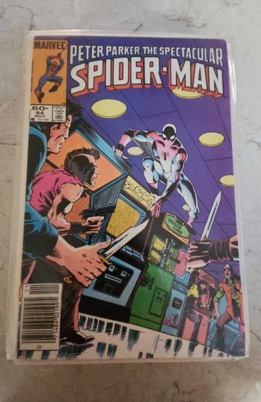 The Spectacular Spider-Man #84 Newsstand Edition (1983)