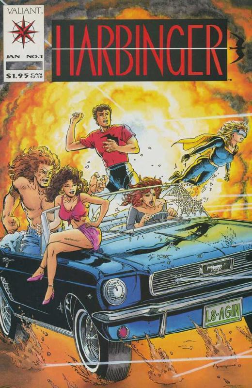 HARBINGER  25-Different, Teenage Mutants In The Valiant