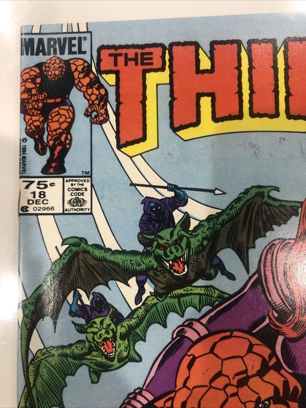 The Thing (1984) # 18 (NM) Canadian Price Variant • CPV • Bob Harras • Marvel
