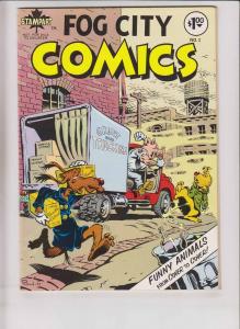 Fog City Comics #1 VF- (1st) metzger RAND HOLMES underground funny animals