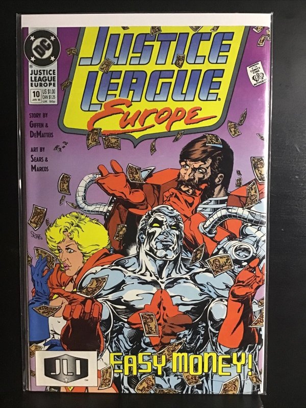 Justice League Europe #10 - High grade