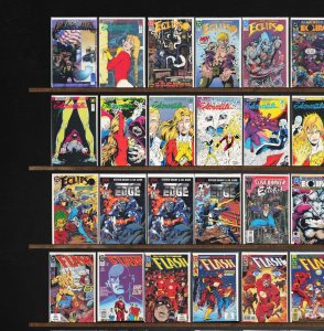 Huge Lot 150+ Comics with The Flash, Elementals, Eclipso, Doom 2099 & More!