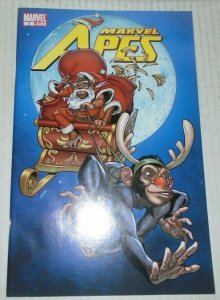 Marvel Apes # 0 Santa Cover 2008 Marvel