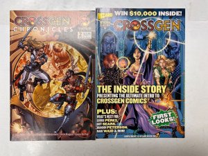 5 CROSSGEN comic books Crossgen Chronicles Wizard Crossroads Cyclops 23 KM37