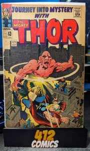 Journey Into Mystery #121 -  Iconic cover art by Jack Kirby-Combine Ship