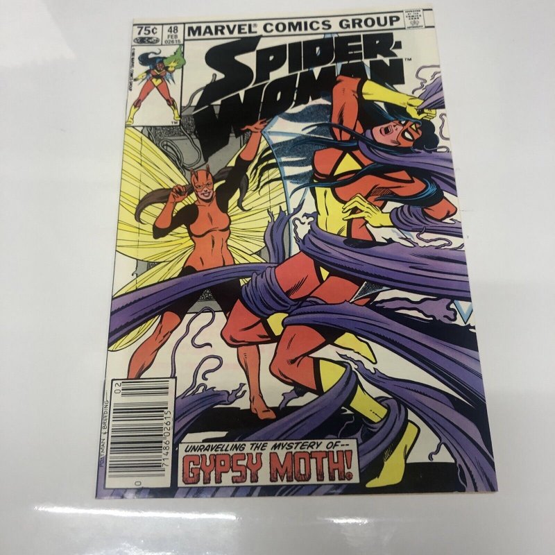 Spider Woman (1982) # 48 (NM) Canadian Price Variant • CPV • Ann Nocenti
