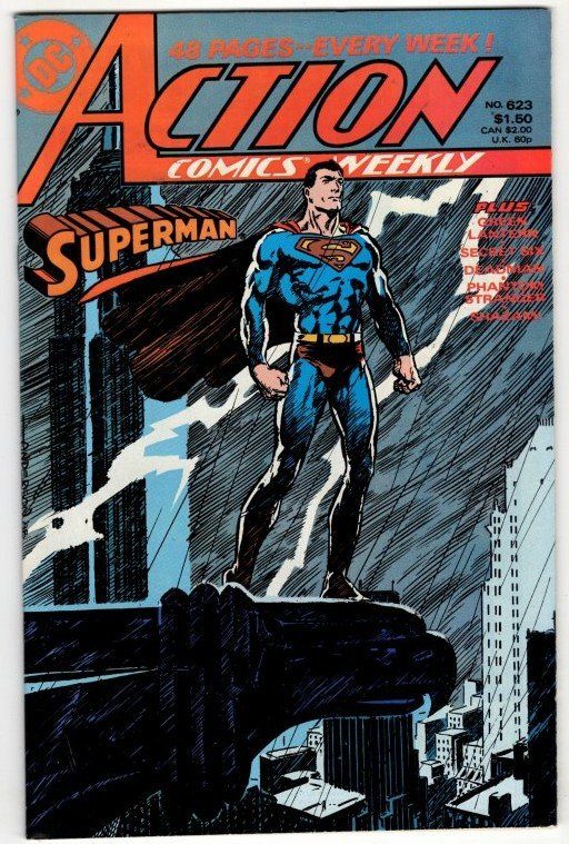 Action Comics #623 (1988) VF SUPERMAN DC Copper Age