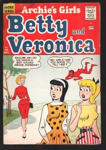 Archie's Girls Betty & Veronica #60 1960-Devil cover-Wild Bill Hickok text st...