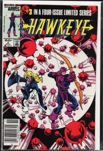 Hawkeye #3 (1983) Hawkeye [Key Issue]