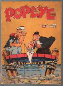 Popeye #944-1936-King Features-pre Feature Book series-color art-FN-