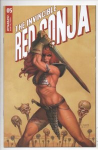 Invincible RED SONJA #5 B, NM, She-Devil, Linsner, more RS in store 2021