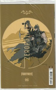 Batman Fortnite Zero Point # 4 Premium Variant 1st Print NM DC Sealed With Code