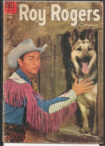Roy Rogers Comics #87 (1955) Roy Rogers
