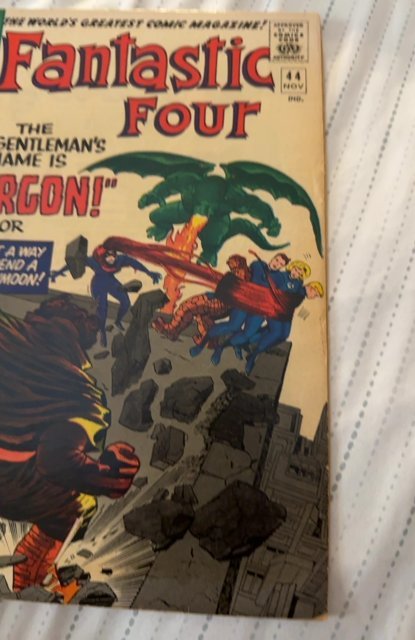 Fantastic Four #44 (1965)the gentlemens named gorgon