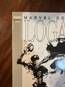 Logan #3 Black and White Cover (2008)