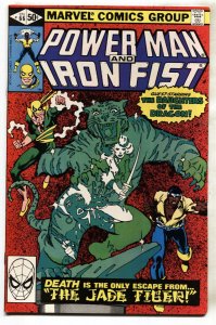 POWER MAN AND IRON FIST #66 comic book 2ND SABRETOOTH Marvel