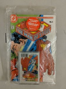 Superman The Man of Steel No 5 The Beast Within Comic & Cassette